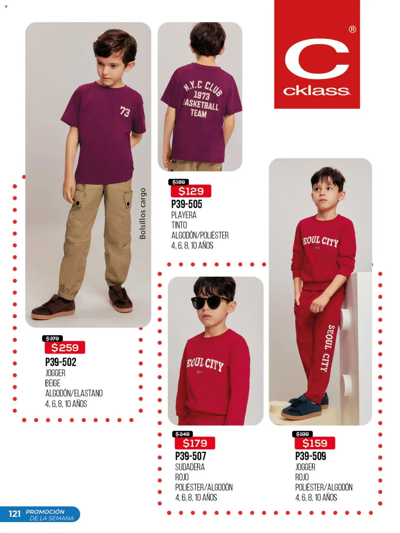 Nuevas ofertas de Cklass válidas en toda la República Mexicana desde el 30.03.2026. ¡Encuentra las mejores ofertas en Cklass catálogo Promo semanal! | Página: 122 | Productos: Sudadera, Playera