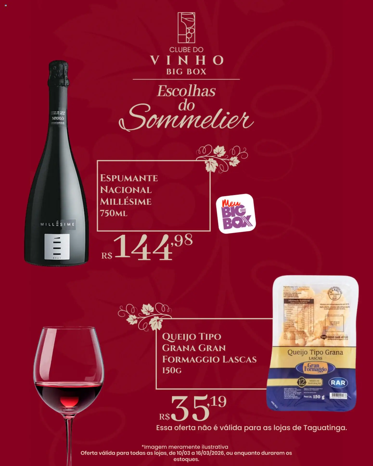 Big Box Folheto - válido de 10.03.2026 | Página: 5 | Produtos: Espumante, Queijo