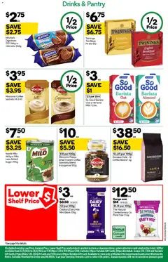 Preview of Woolworths catalogue  - valid from 22.04.2026 | Page: 25 | Products: Shelf, Cocoa, Chocolate, Moccona