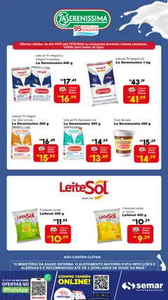 Semar Supermercado - Ofertas La Serenissima - Pré-Visualização do folheto da loja Semar Supermercado, válido de 07.11.2025
