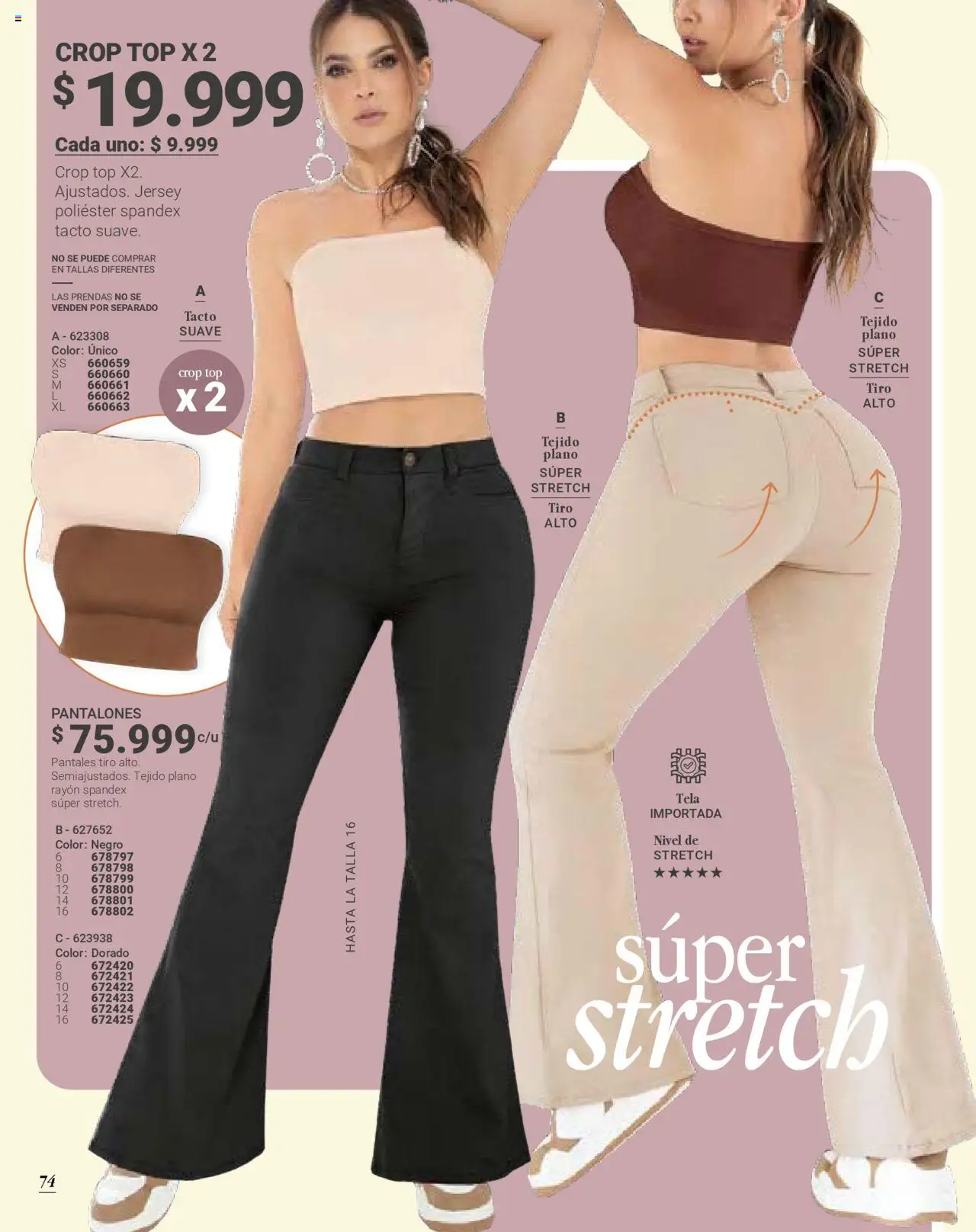 Carmel revista - valida desde el 01.09.2025 | Página: 75 | Productos: Top, Pantalones