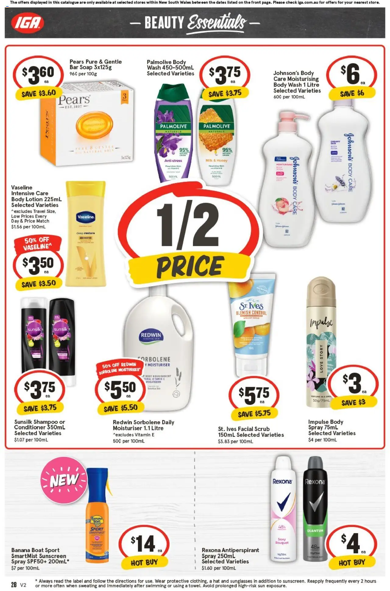 IGA catalogue - valid from 08.10.2025 | Page: 31 | Products: Shampoo, Antiperspirant, Vitamin, Vaseline
