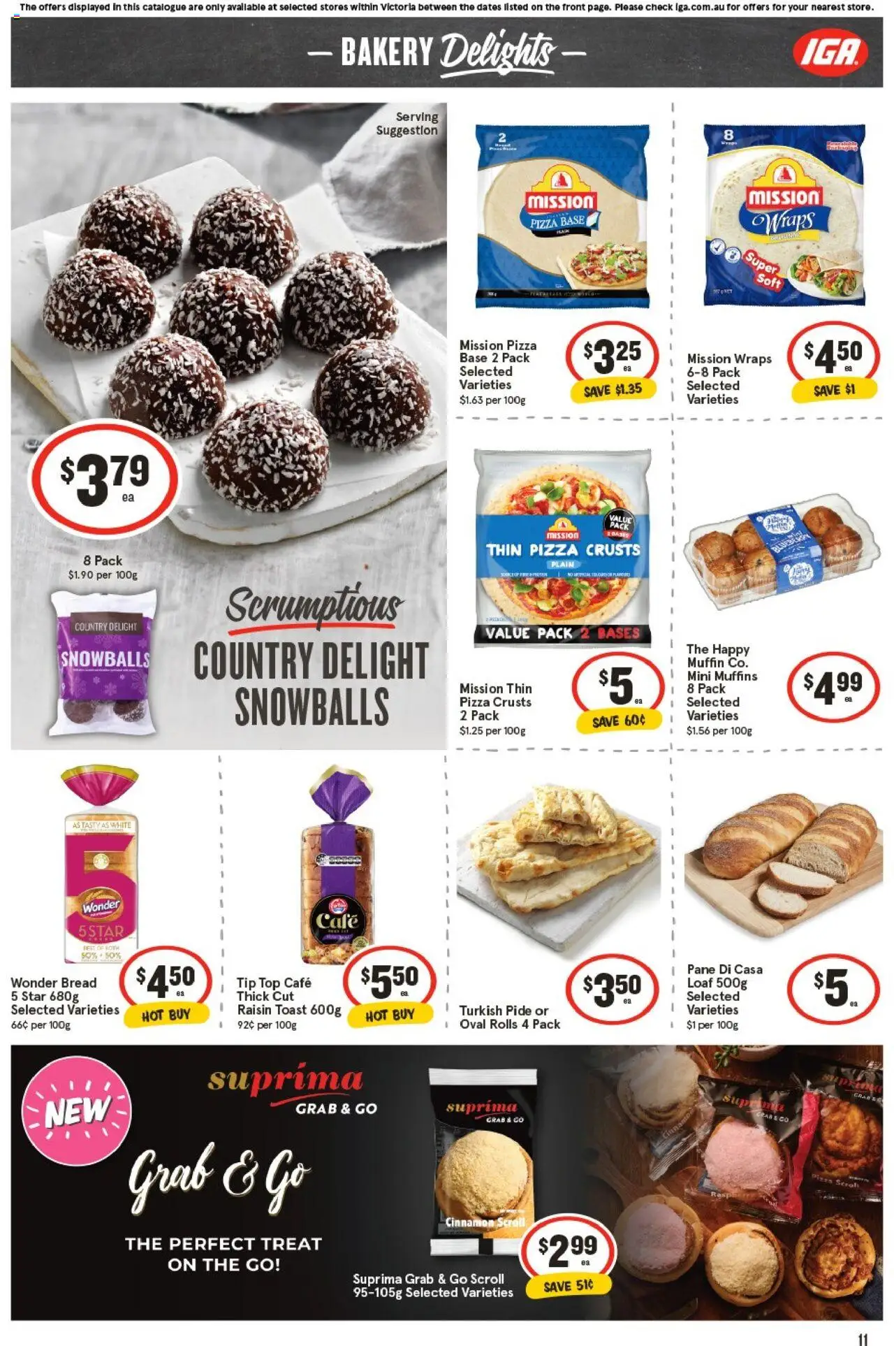 IGA catalogue - valid from 22.10.2025 | Page: 14 | Products: Rice, Beef, Chips, Cream