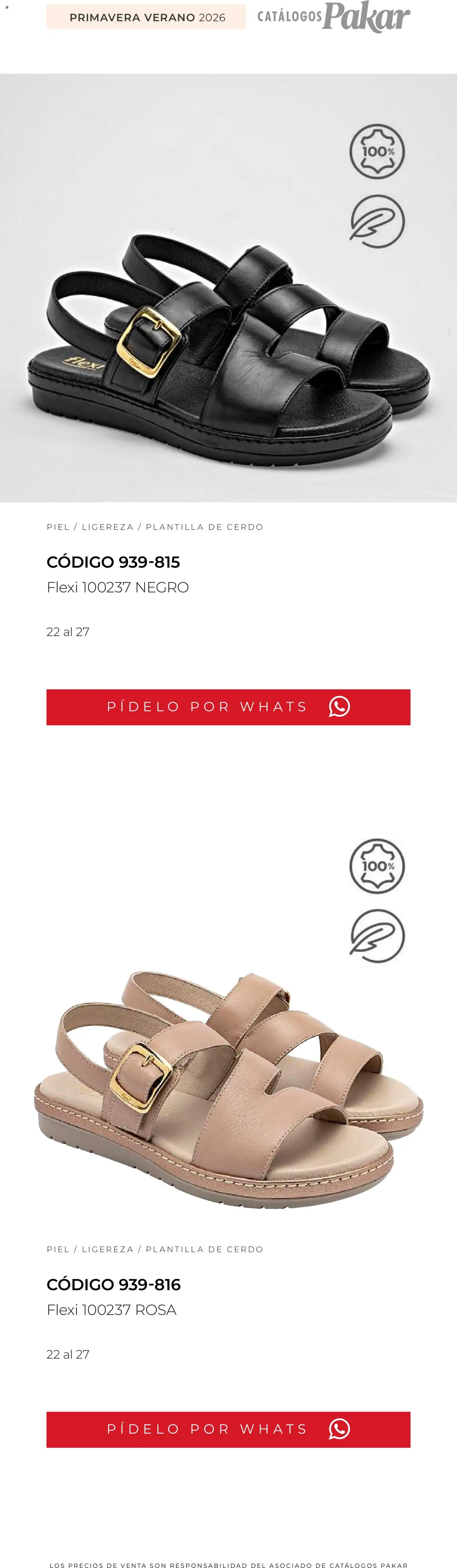 Nuevas ofertas de SC Pakar válidas en toda la República Mexicana desde el 04.03.2026. ¡Encuentra las mejores ofertas en SC Pakar catálogo Flexi PV26! | Página: 11 | Productos: Cerdo