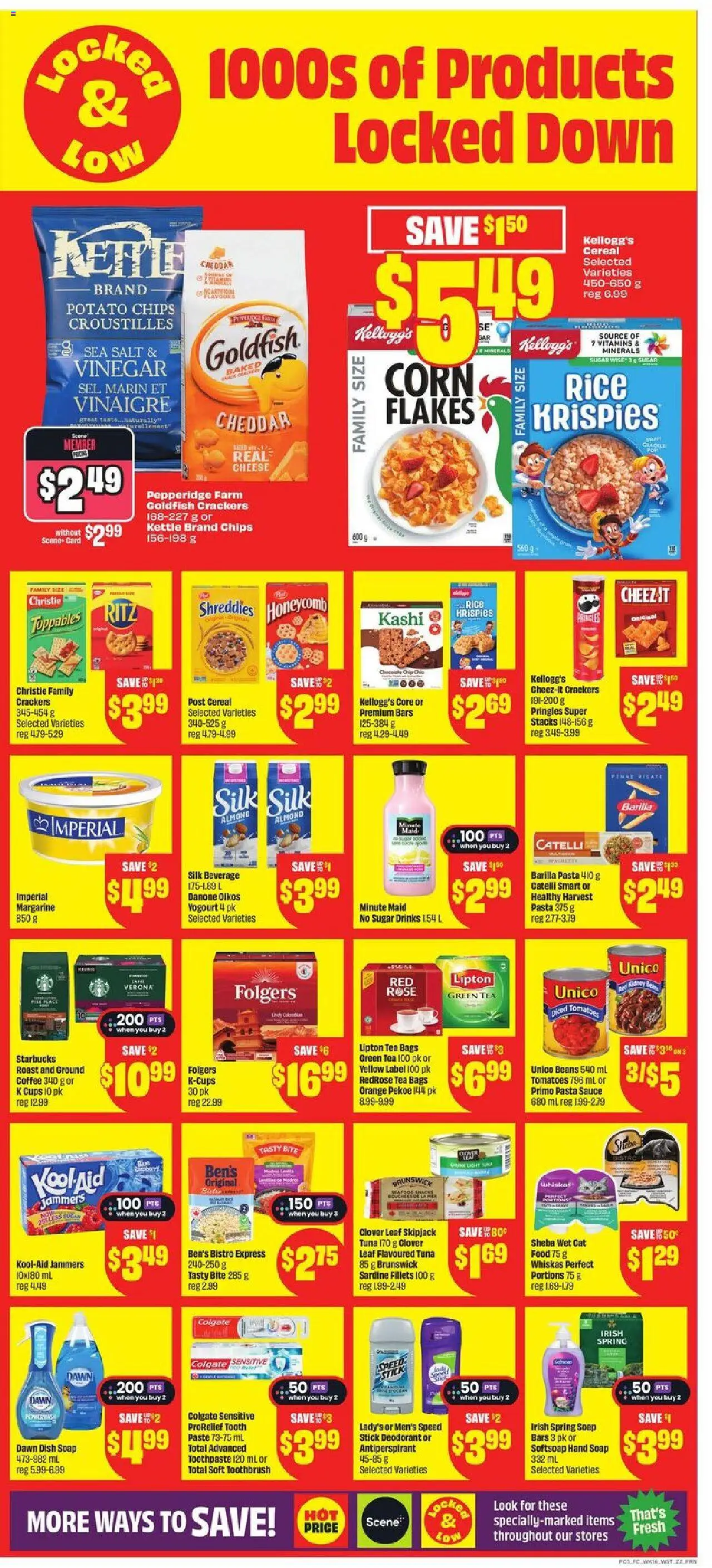 FreshCo flyer valid from 14.08.2025 | Page: 5 | Products: Rice, Antiperspirant, Toothpaste, Coffee