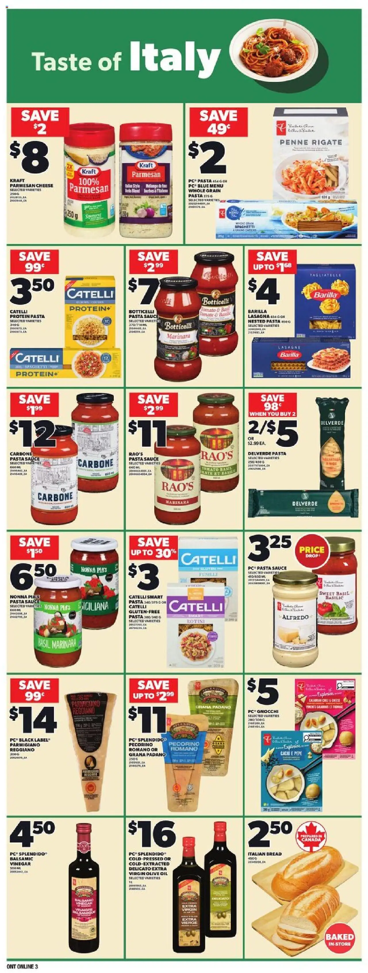 Independent Grocer flyer valid from 16.10.2025 | Page: 12 | Products: PC, Cheese, Oil, Bread
