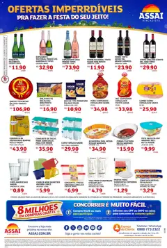 Encarte Assaí Atacadista - AM - Pré-Visualização do folheto da loja Assaí Atacadista, válido de 05.12.2025 | Página: 2 | Produtos: Espumante, Caneca, Potes, Assadeira