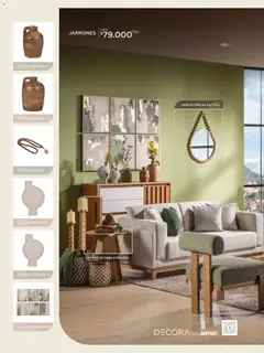 Muebles jamar - Catalogo de decoración -  Vista previa de la revista de la tienda Muebles jamar valido desde el 07.01.2026 | Página: 6 | Productos: Florero, Rosario, Mesa, Jarrón