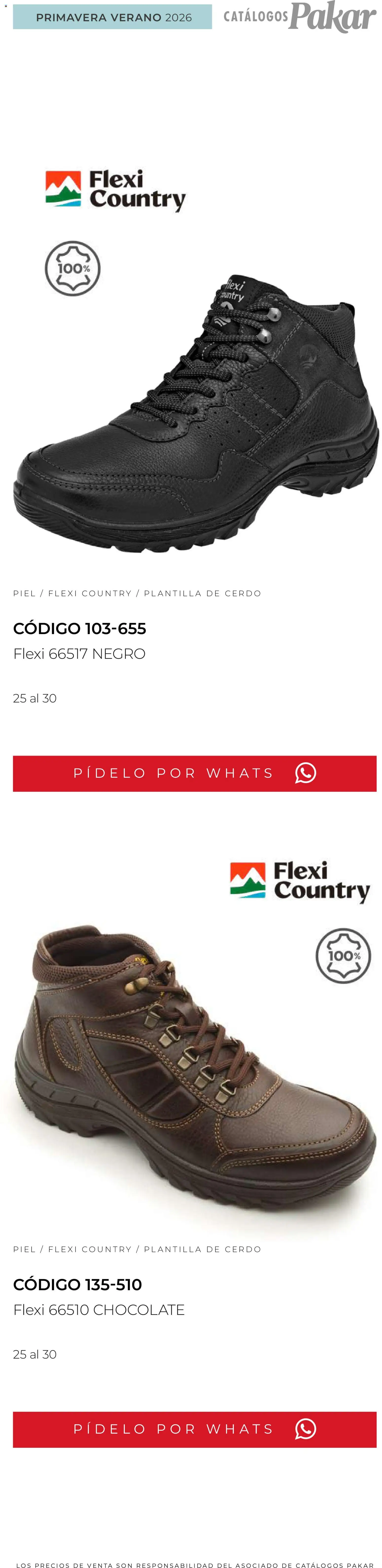 Nuevas ofertas de SC Pakar válidas en toda la República Mexicana desde el 04.03.2026. ¡Encuentra las mejores ofertas en SC Pakar catálogo Flexi PV26! | Página: 191 | Productos: Chocolate, Cerdo