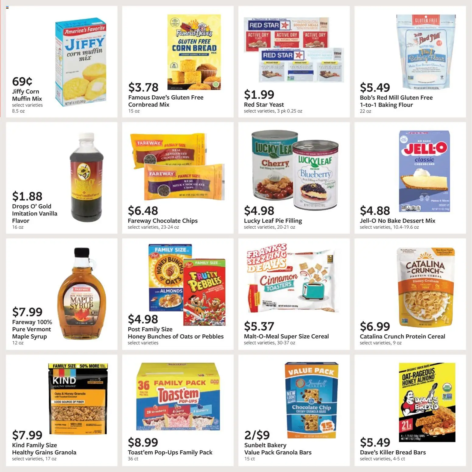 Fareway Monthly Ad - valid from 30.03.2026 | Page: 15 | Products: Bakery, Corn, Chips, Muffin