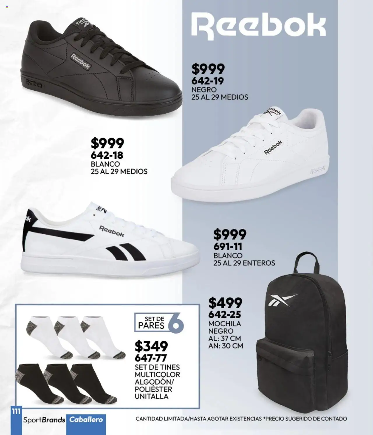 Nuevas ofertas de Cklass válidas en toda la República Mexicana desde el 16.09.2025. ¡Encuentra las mejores ofertas en Cklass - Catálogo Invierno Sportbrands! | Página: 112 | Productos: Mochila
