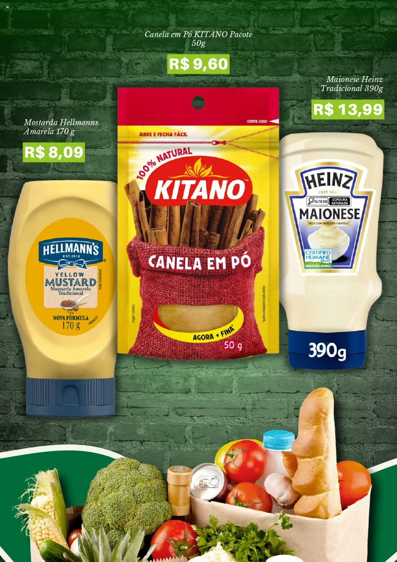 Pão de Açúcar Folheto - válido de 29.07.2025 | Página: 3 | Produtos: Pó, Ovos, Maionese, Canela