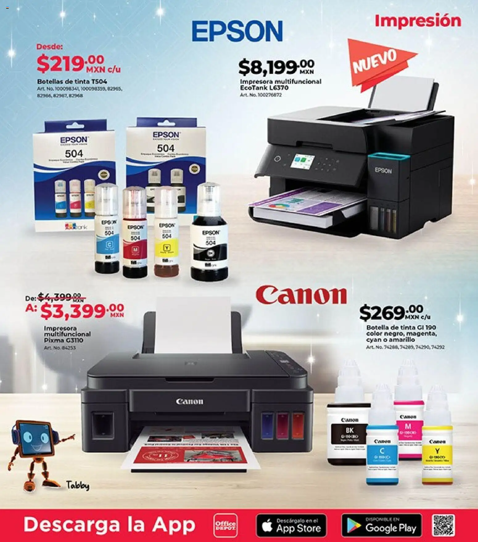 Nuevas ofertas de Office Depot válidas en toda la República Mexicana desde el 01.12.2025. ¡Encuentra las mejores ofertas en Office Depot catálogo! | Página: 13