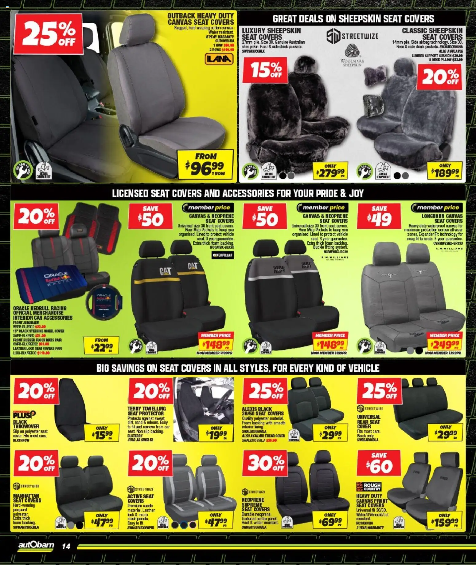 Autobarn catalogue - valid from 15.04.2026 | Page: 14 | Products: Terry, Slip, Sheepskin, Accessories