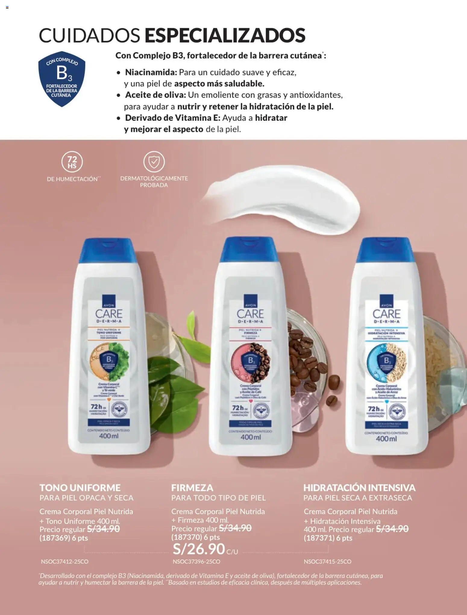 Catálogo Avon válido desde 31.01.2026 | Página: 133 | Productos: Aceite, Té, Crema, Aceite de oliva