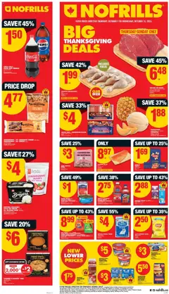 Preview of No Frills weekly flyer / circulaire from shop No Frills valid from 09.10.2025