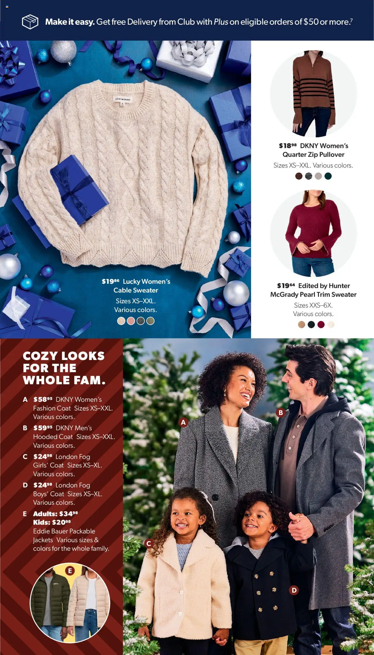 Sam's Club Black Friday - valid from 29.10.2025 | Page: 49 | Products: Trim, Sweater, Coat, Cable