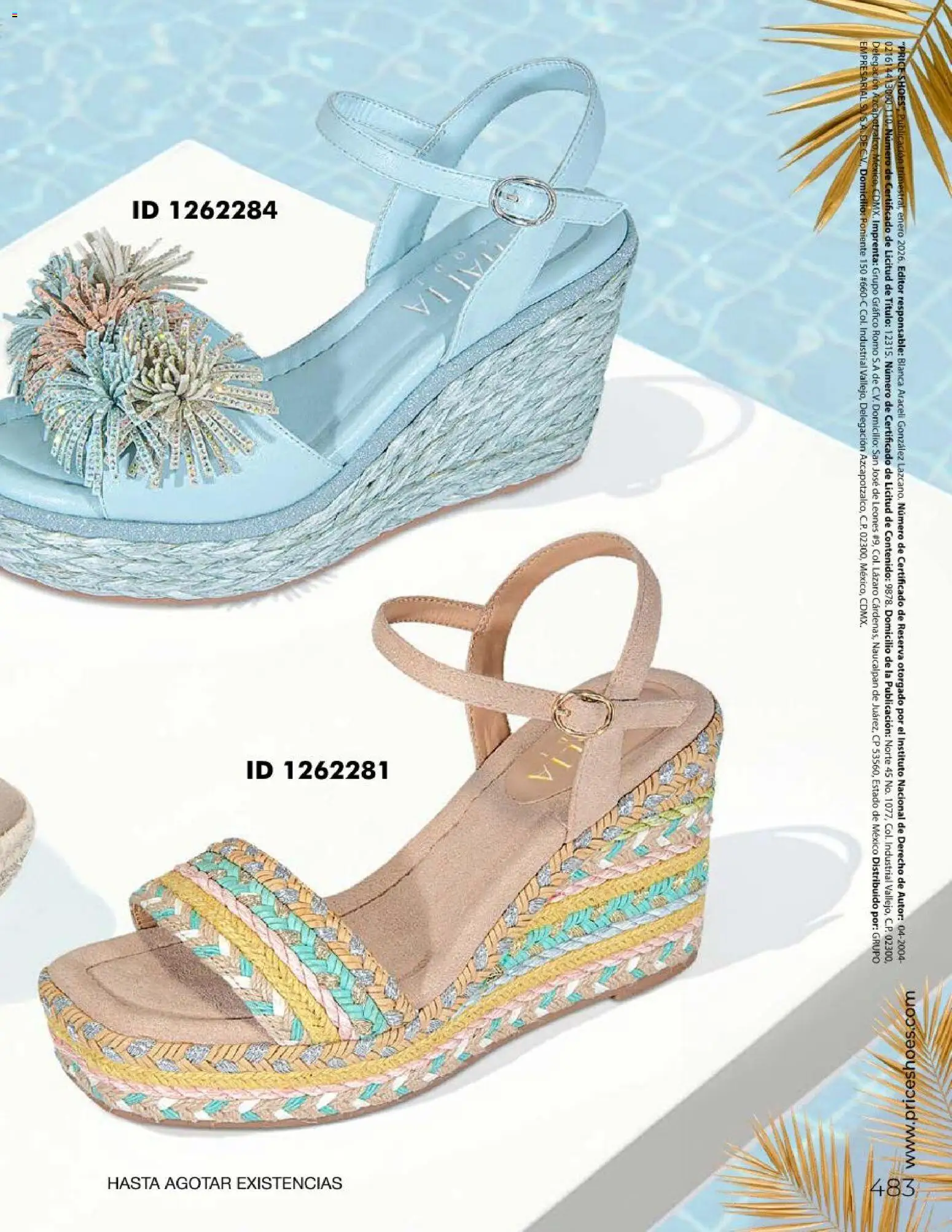 Nuevas ofertas de Price Shoes válidas en toda la República Mexicana desde el 31.01.2026. ¡Encuentra las mejores ofertas en Price Shoes Catálogo Sandalias ! | Página: 483