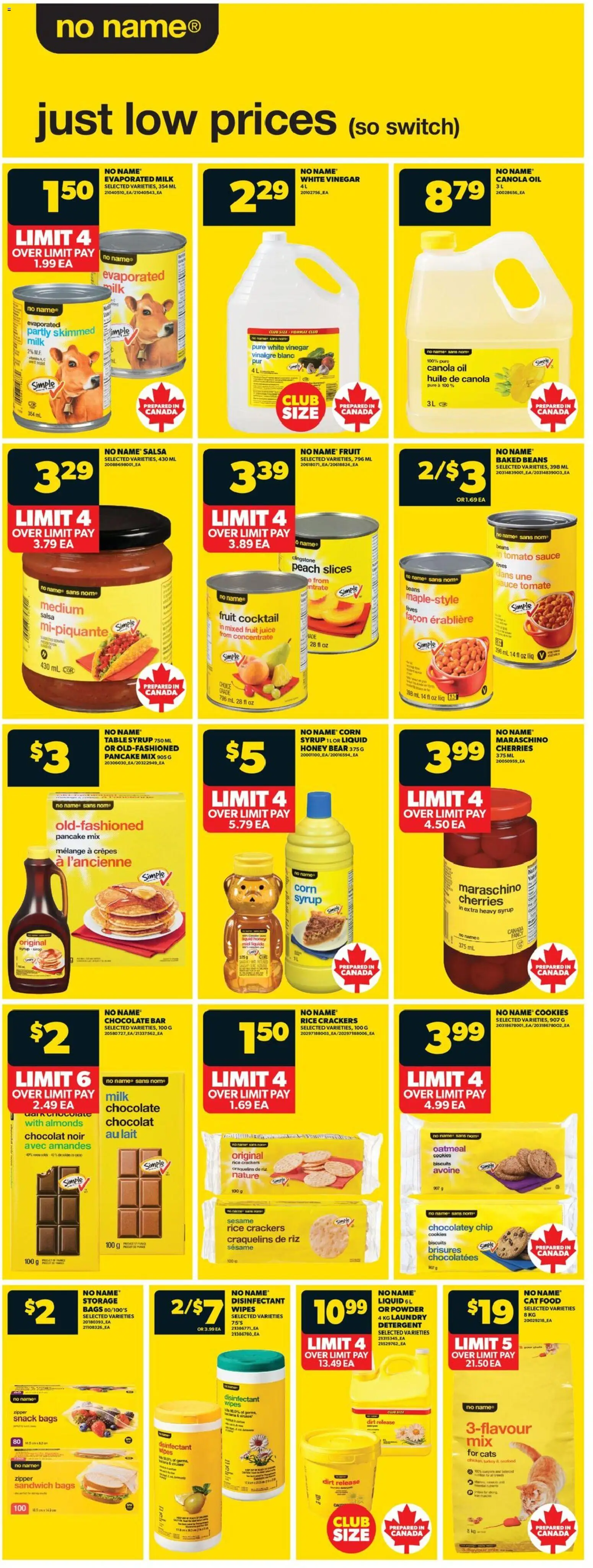 Real Canadian Superstore flyer valid from 30.04.2026 | Page: 18 | Products: Rice, Powder, Detergent, Table