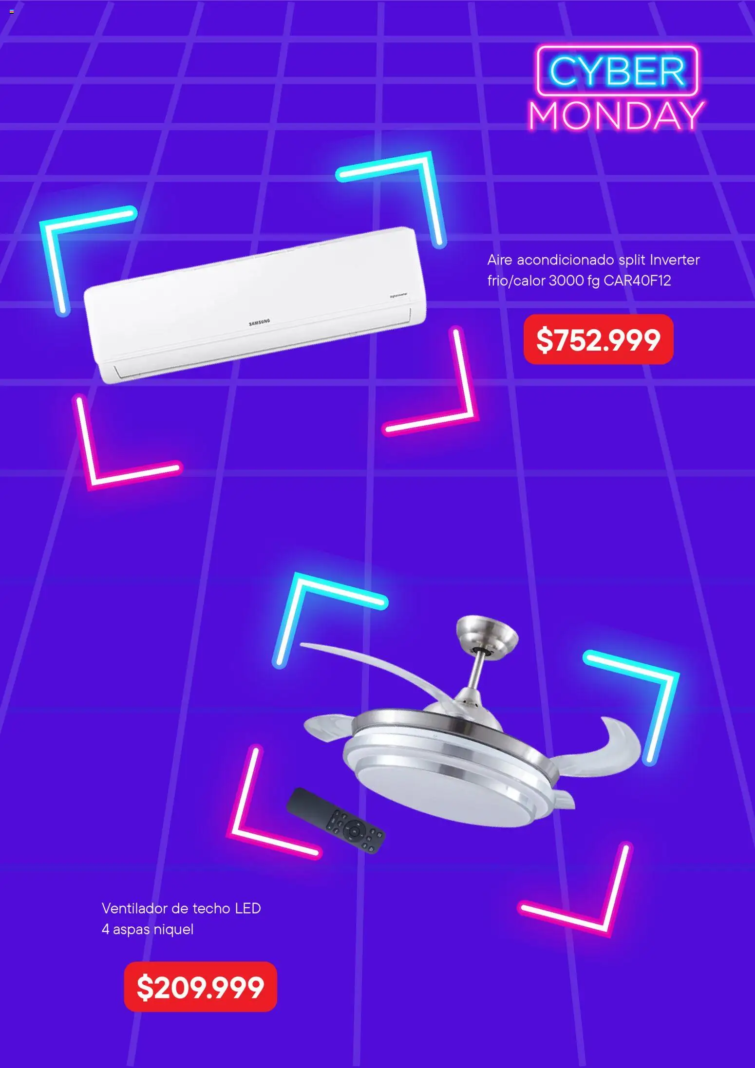 Sodimac Cyber Monday │ válido desde el 03.11.2025 | Página: 5 | Productos: Aire acondicionado, Ventilador