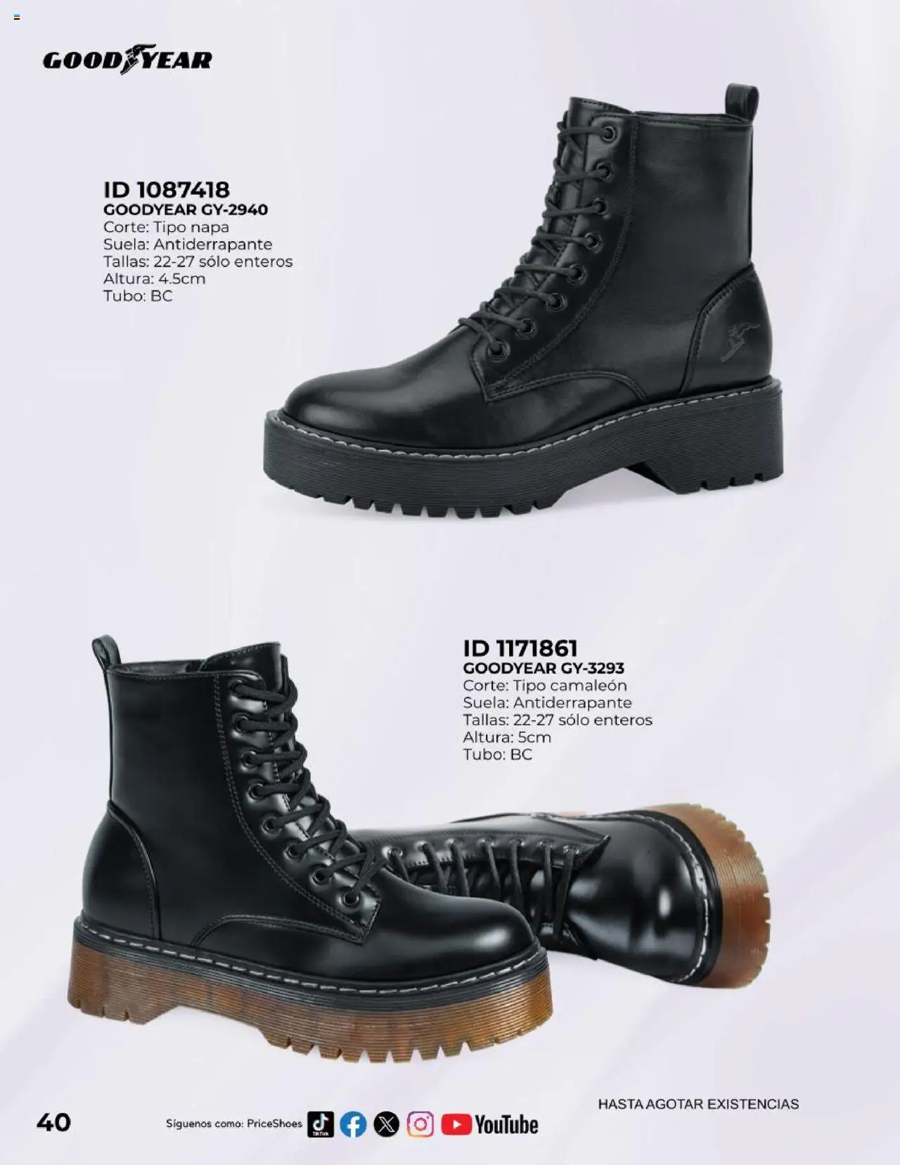 Nuevas ofertas de Price Shoes válidas en toda la República Mexicana desde el 19.10.2025. ¡Encuentra las mejores ofertas en Price Shoes catálogo Exclusivos 2025! | Página: 40