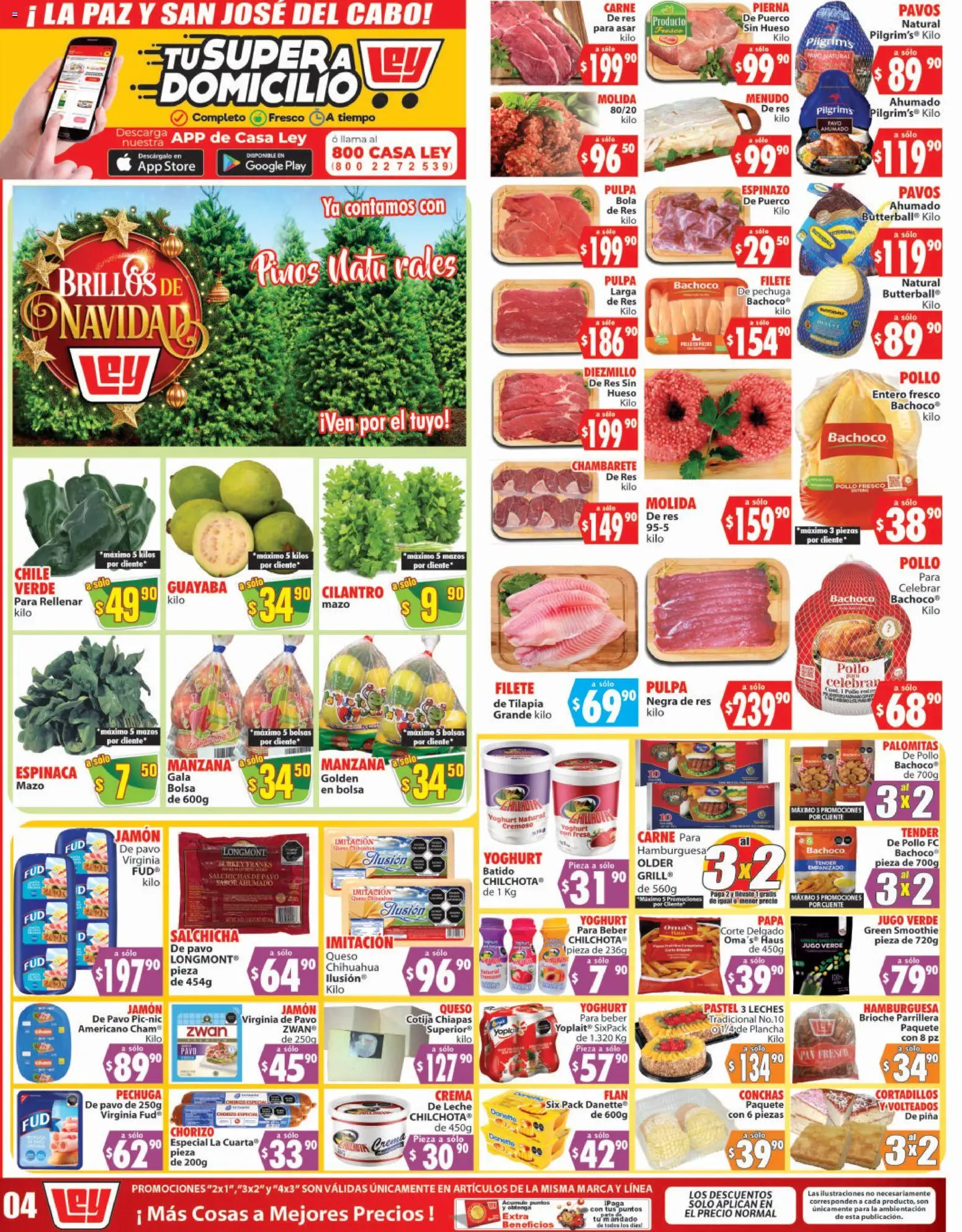 Nuevas ofertas de Casa Ley válidas en toda la República Mexicana desde el 18.12.2025. ¡Encuentra las mejores ofertas en Casa Ley folleto Autoservicio! | Página: 4 | Productos: Pantalones, Ropa, Maceta, Acondicionador