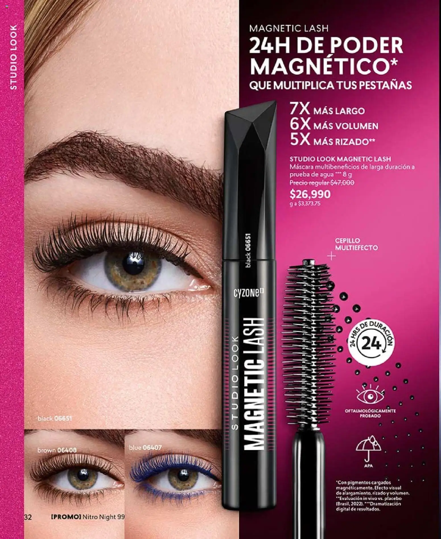 CyZone revista - valida desde el 03.11.2025 | Página: 32 | Productos: Agua, Cepillo, Máscara