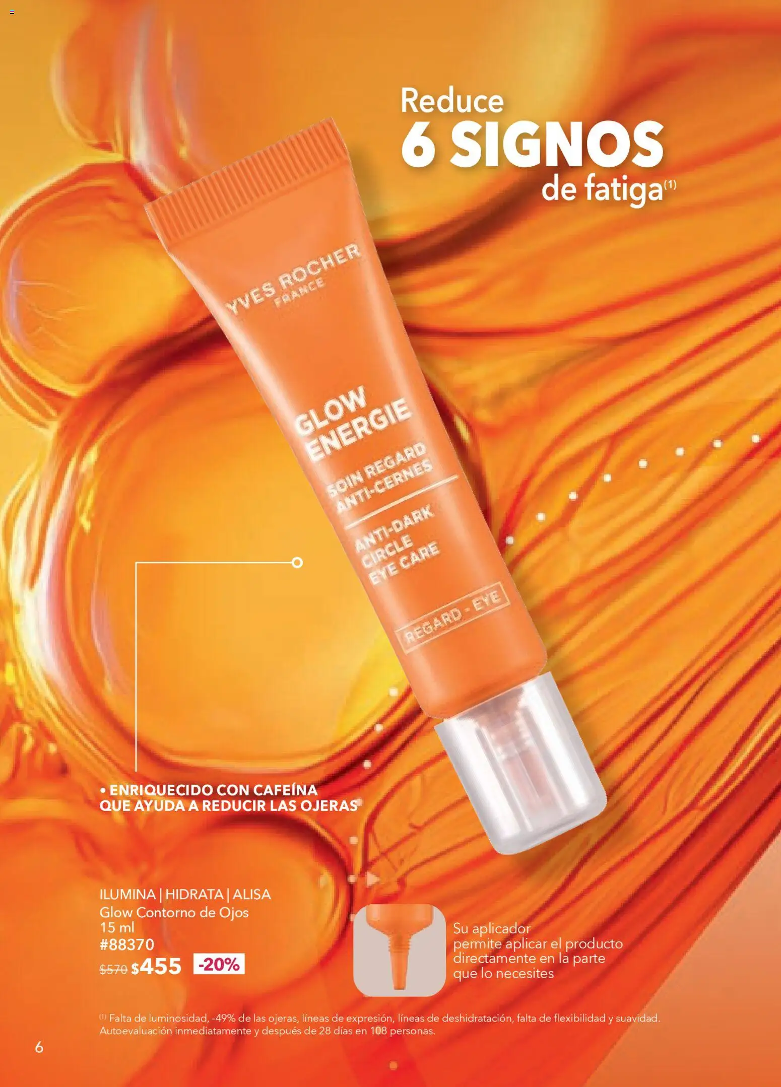 Nuevas ofertas de Yves Rocher válidas en toda la República Mexicana desde el 20.01.2026. ¡Encuentra las mejores ofertas en Yves Rocher campaña 2 2026! | Página: 8 | Productos: Contorno de ojos, Contorno