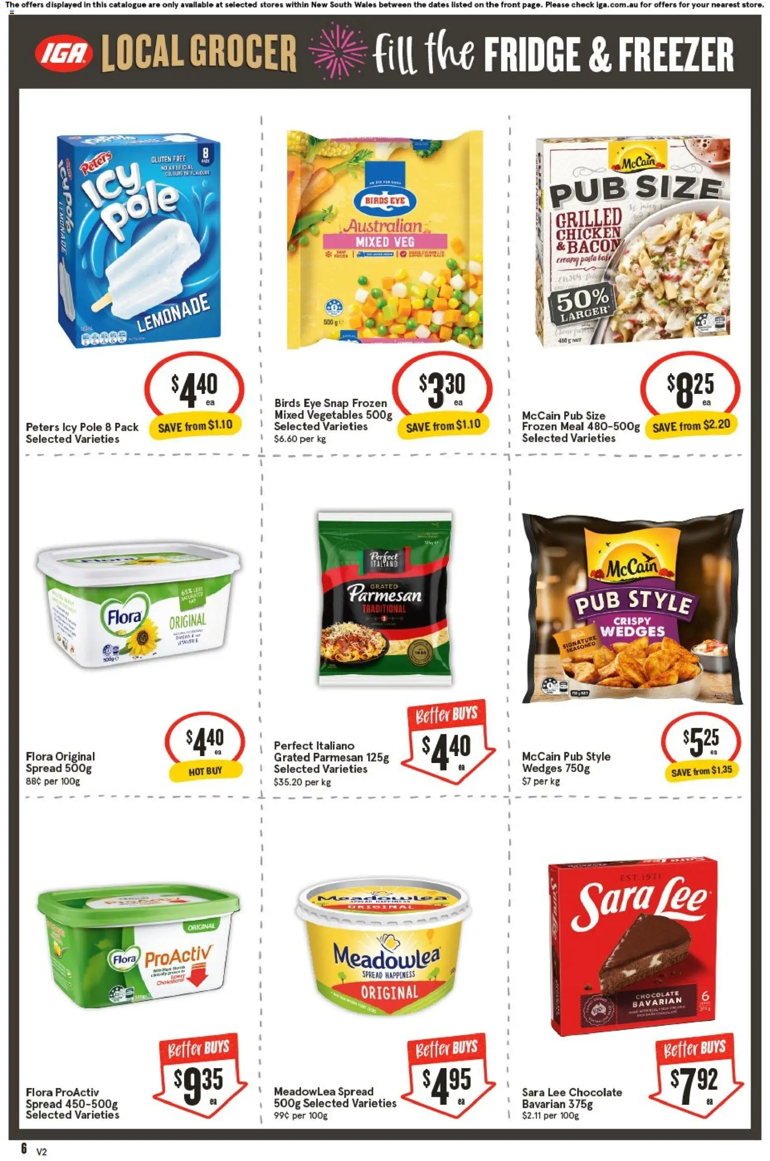 IGA catalogue - valid from 31.12.2025 | Page: 6 | Products: Milk, Coca Cola, Chips, Biscuits