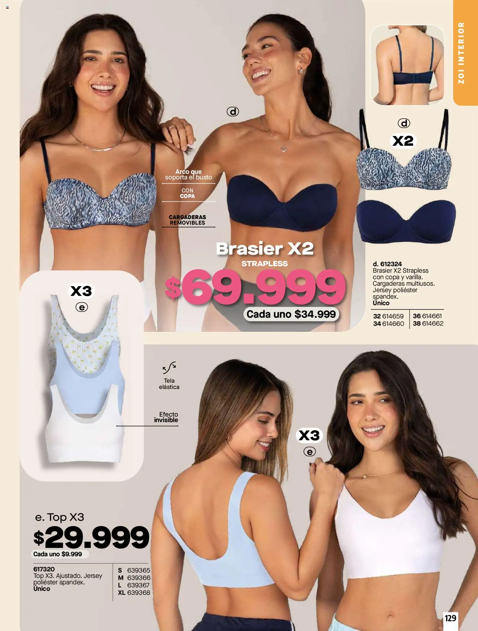 Carmel revista - valida desde el 01.05.2026 | Página: 133 | Productos: Brasier, Top