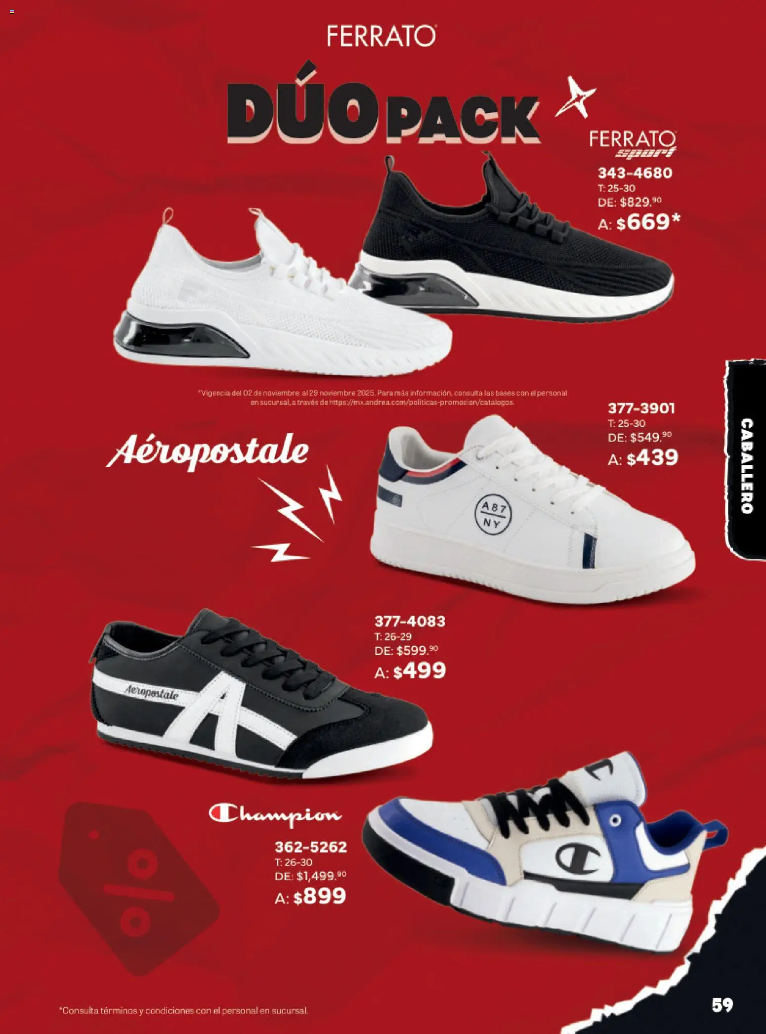 Nuevas ofertas de Andrea válidas en toda la República Mexicana desde el 02.11.2025. ¡Encuentra las mejores ofertas en Andrea Buen Fin ! | Página: 59