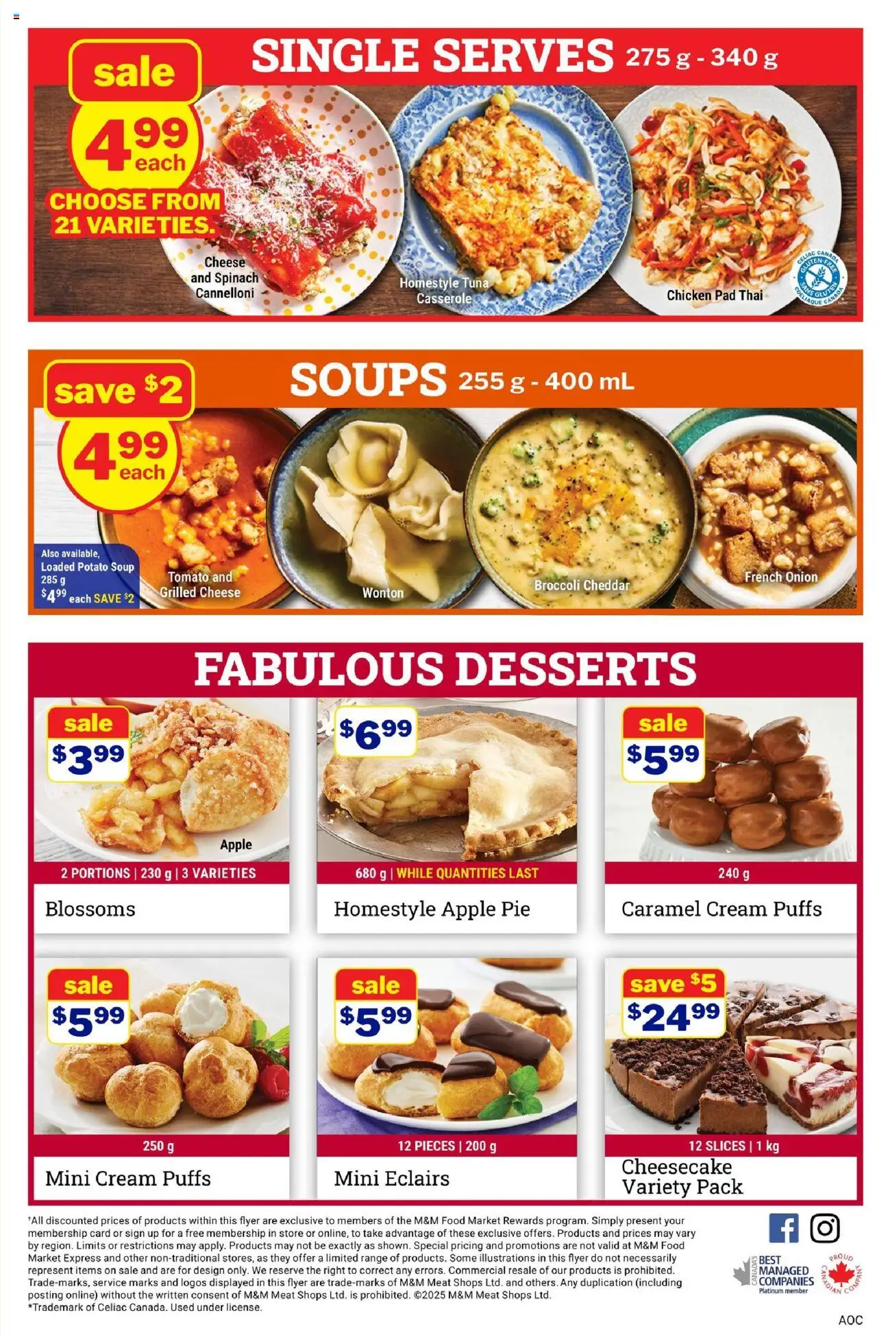 M&M Food Market flyer valid from 09.10.2025 | Page: 7 | Products: Cream, Cheese, Chicken
