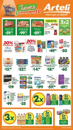 Nuevas ofertas de Arteli válidas en toda la República Mexicana desde el 14.08.2025. ¡Encuentra las mejores ofertas en Arteli - Folleto Arteli! | Página: 1