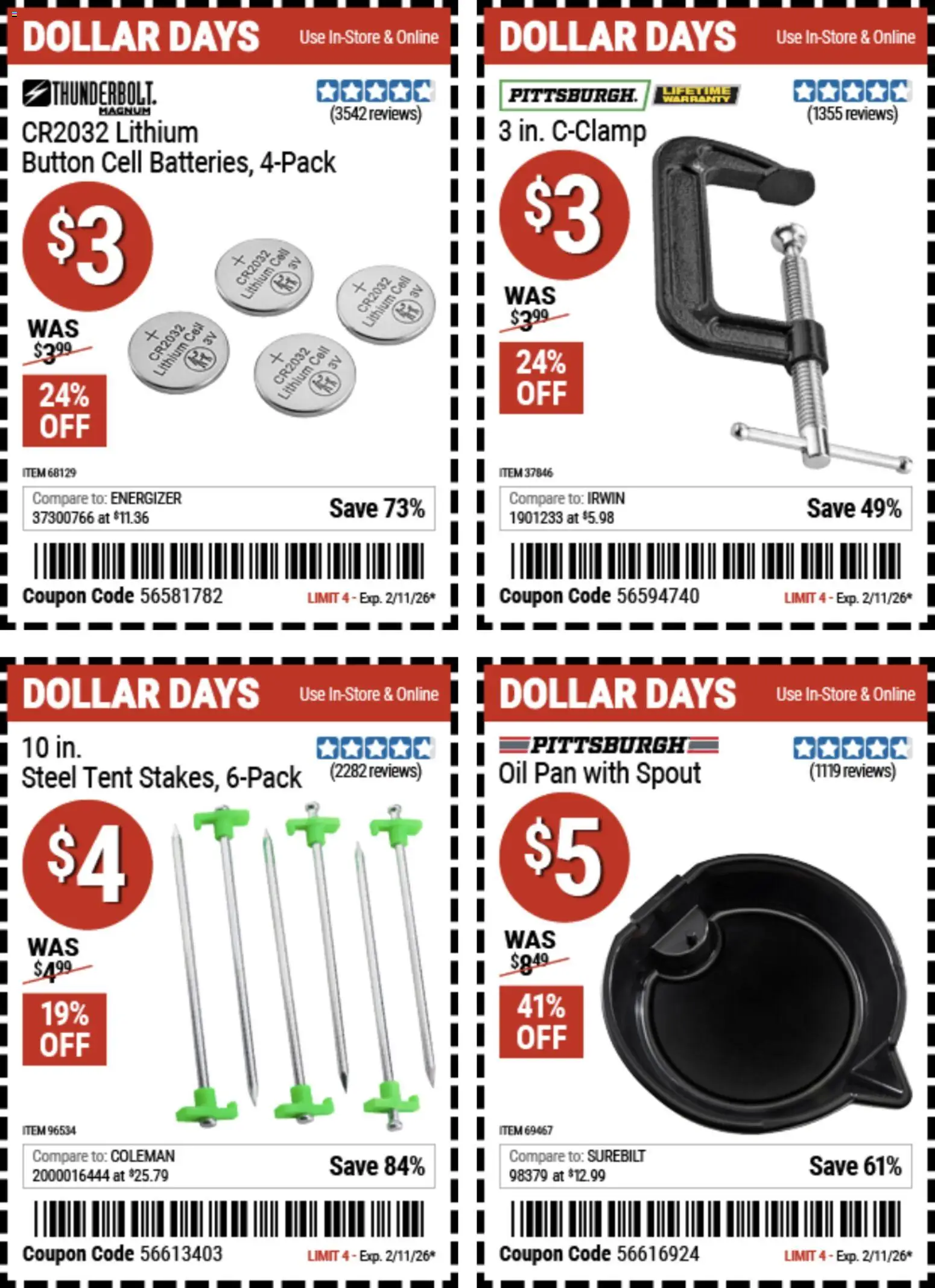 Harbor Freight Dollar Days - valid from 29.01.2026 | Page: 5