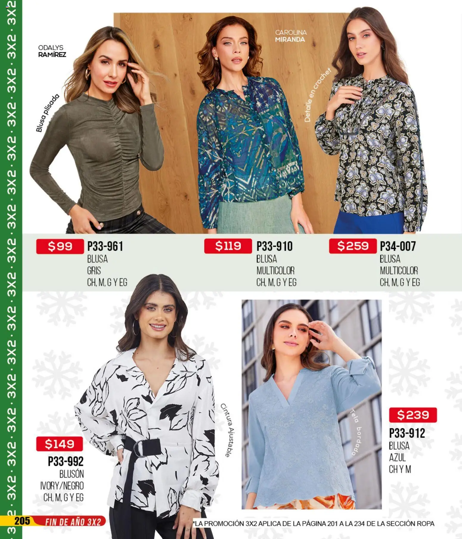 Nuevas ofertas de Cklass válidas en toda la República Mexicana desde el 02.01.2026. ¡Encuentra las mejores ofertas en Cklass catálogo Rebajas de Inicio de Año Ropa! | Página: 206 | Productos: Blusa, Ropa