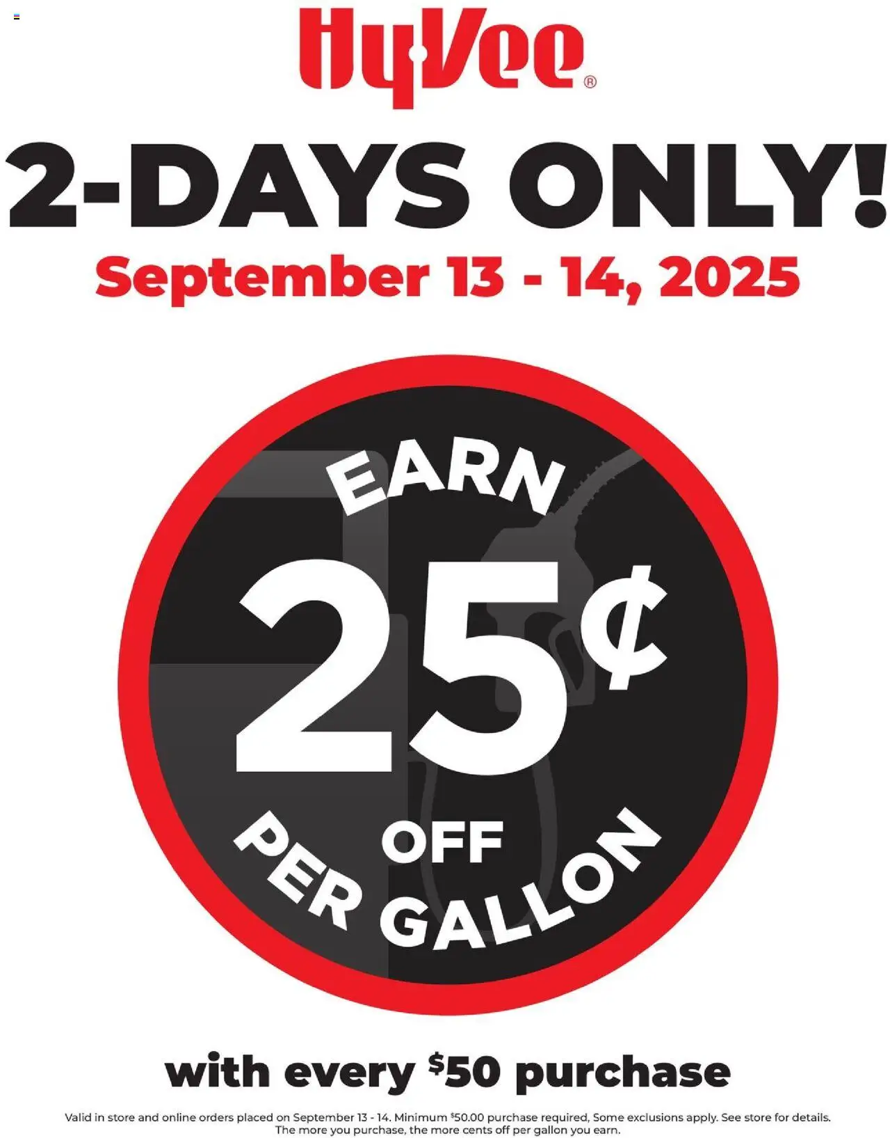 HyVee 2 Day Sale - valid from 13.09.2025 | Page: 1