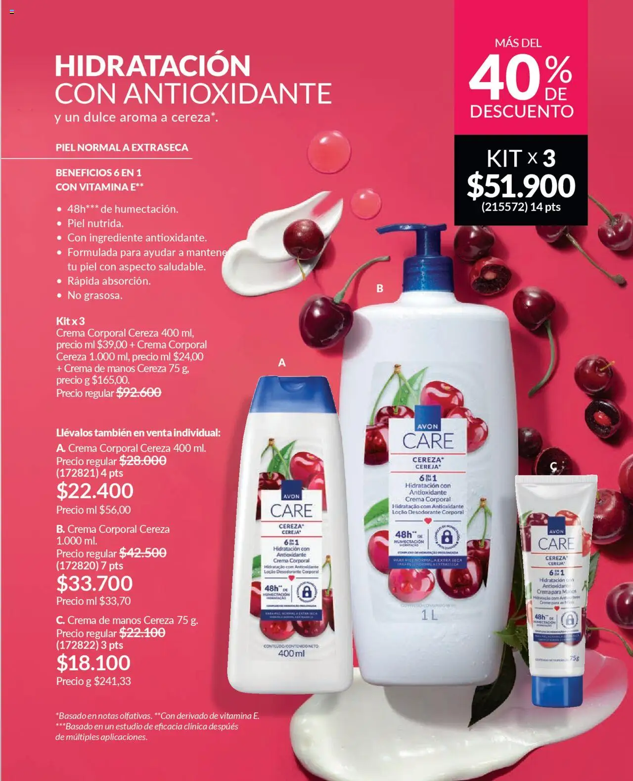 Avon revista - valida desde el 12.09.2025 | Página: 119 | Productos: Crema, Individual, Crema de manos, Desodorante