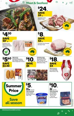 Preview of Weekly catalogue Woolworths NSW 10/12 - valid from 10.12.2025 | Page: 27 | Products: BBQ Sauce, Chicken, Pork, Seafood