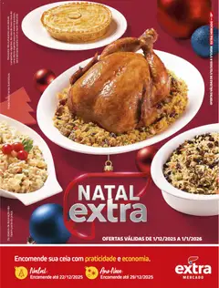 Extra - Ofertas de Natal - Pré-Visualização do folheto da loja Extra, válido de 01.12.2025