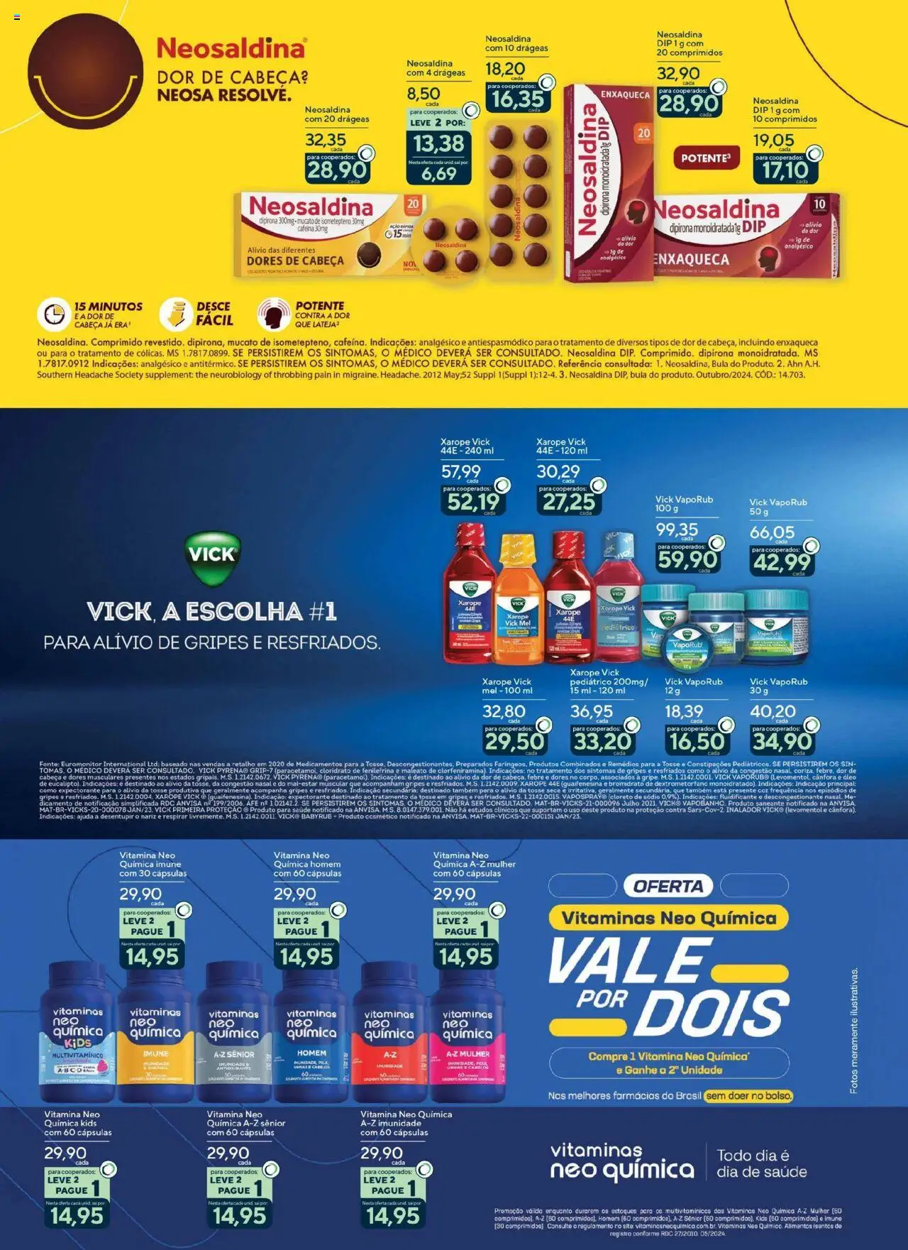 Coop Folheto - válido de 01.08.2025 | Página: 6 | Produtos: Mel, Xarope, Remédios
