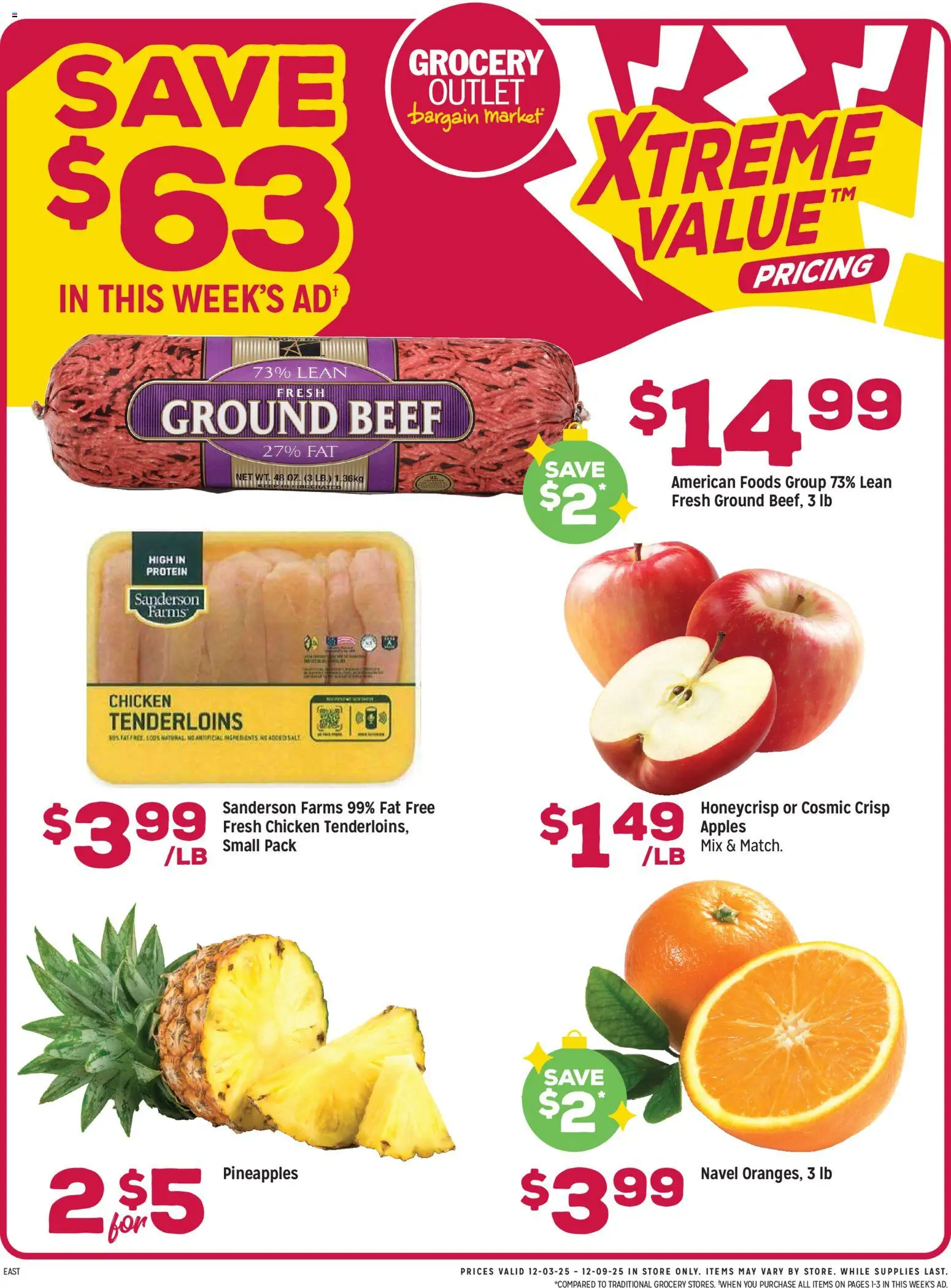 Grocery Outlet Weekly Ad - PA - valid from 03.12.2025 | Page: 1