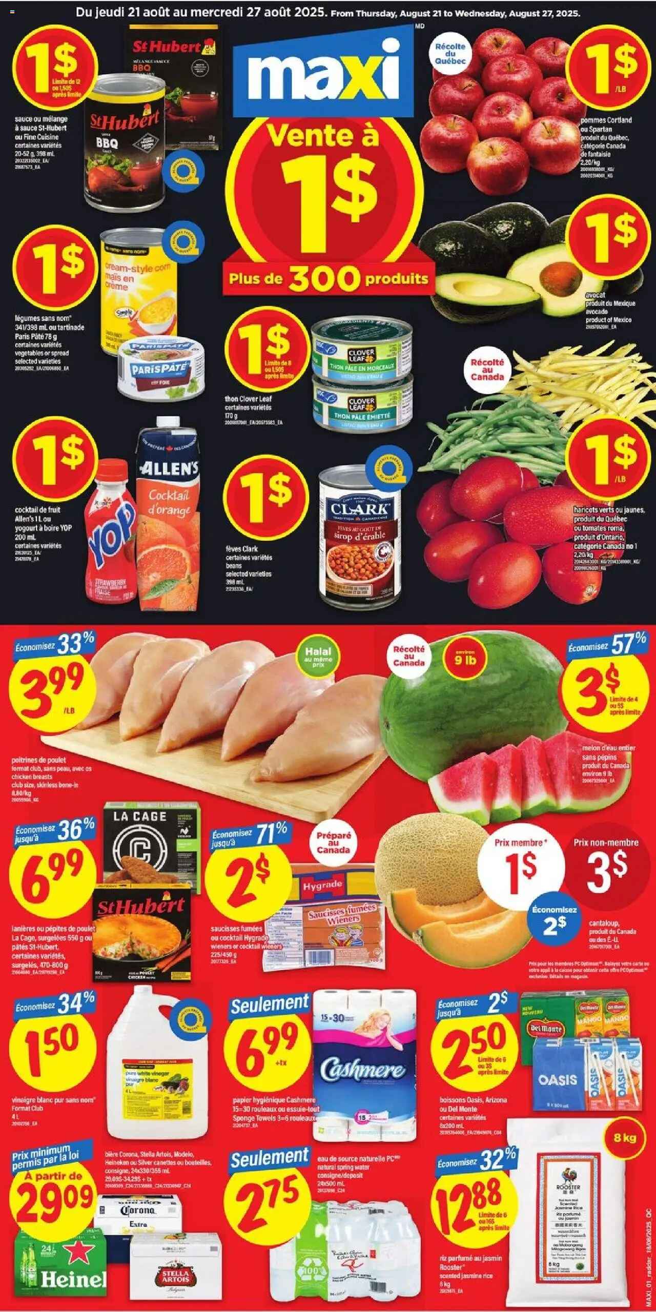 Maxi flyer valid from 21.08.2025 | Page: 1