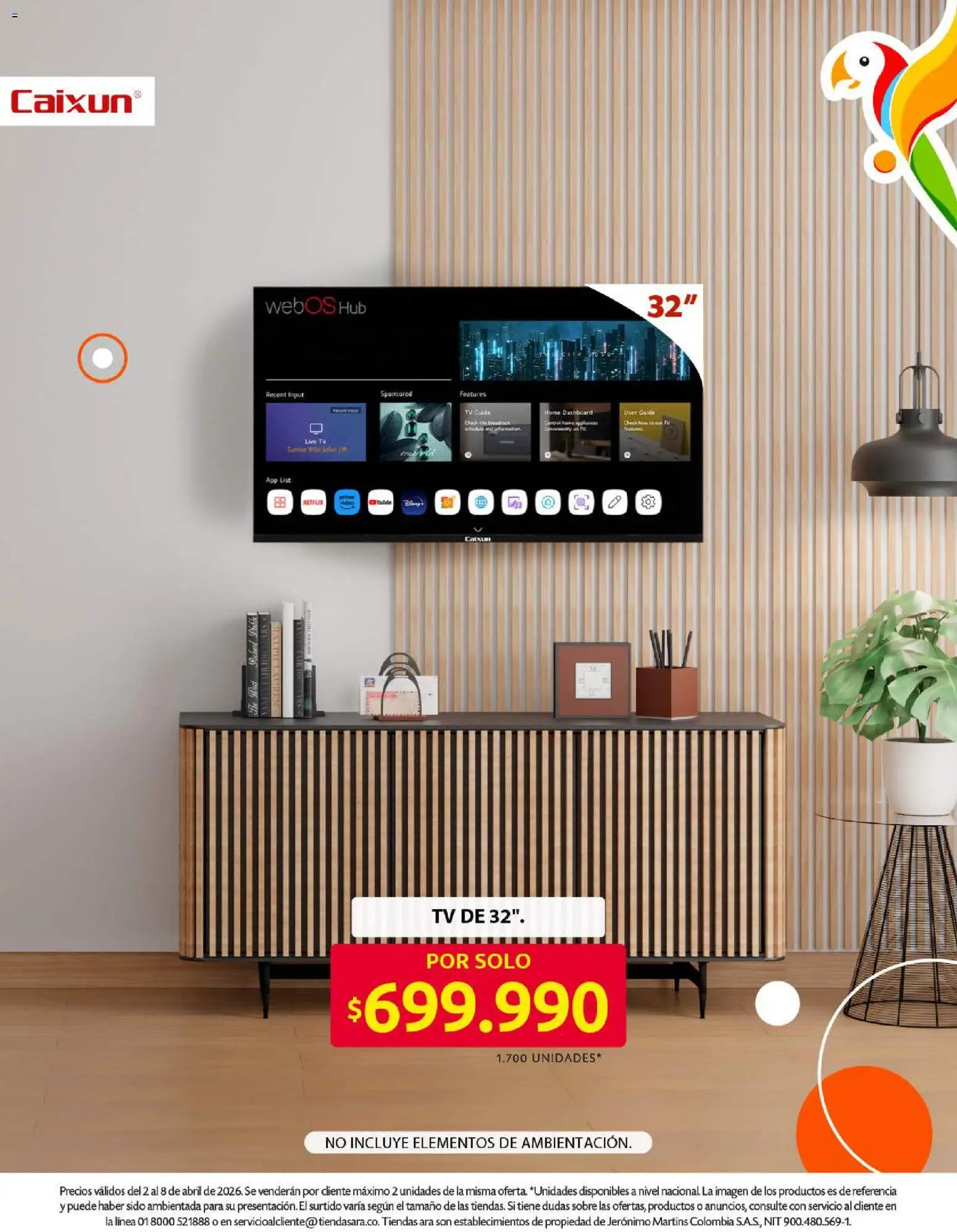 Ara revista - valida desde el 02.04.2026 | Página: 16 | Productos: Sobre