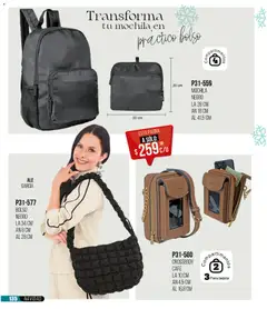 Vista previa de Cklass catálogo Rebajas Navideñas Calzado, nuevo folleto de la tienda, válido en México a partir del 30.11.2025 | Página: 567 | Productos: Bolso, Mochila, Café