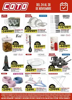 Vista previa Coto - Ofertas Bazar válido desde el 24.11.2025