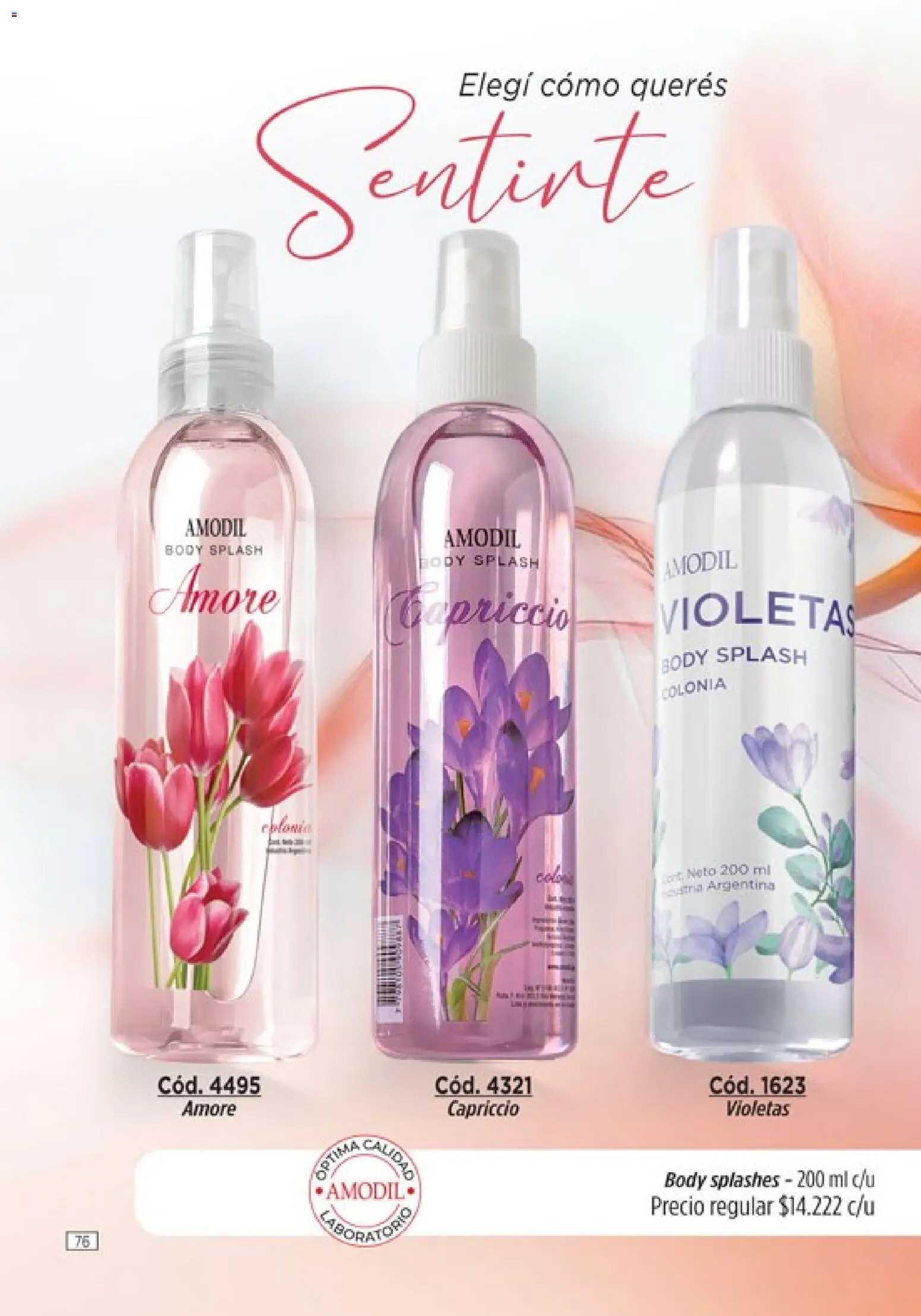 Amodil - Campaña 8 │ válido desde el 08.04.2026 | Página: 76 | Productos: Body