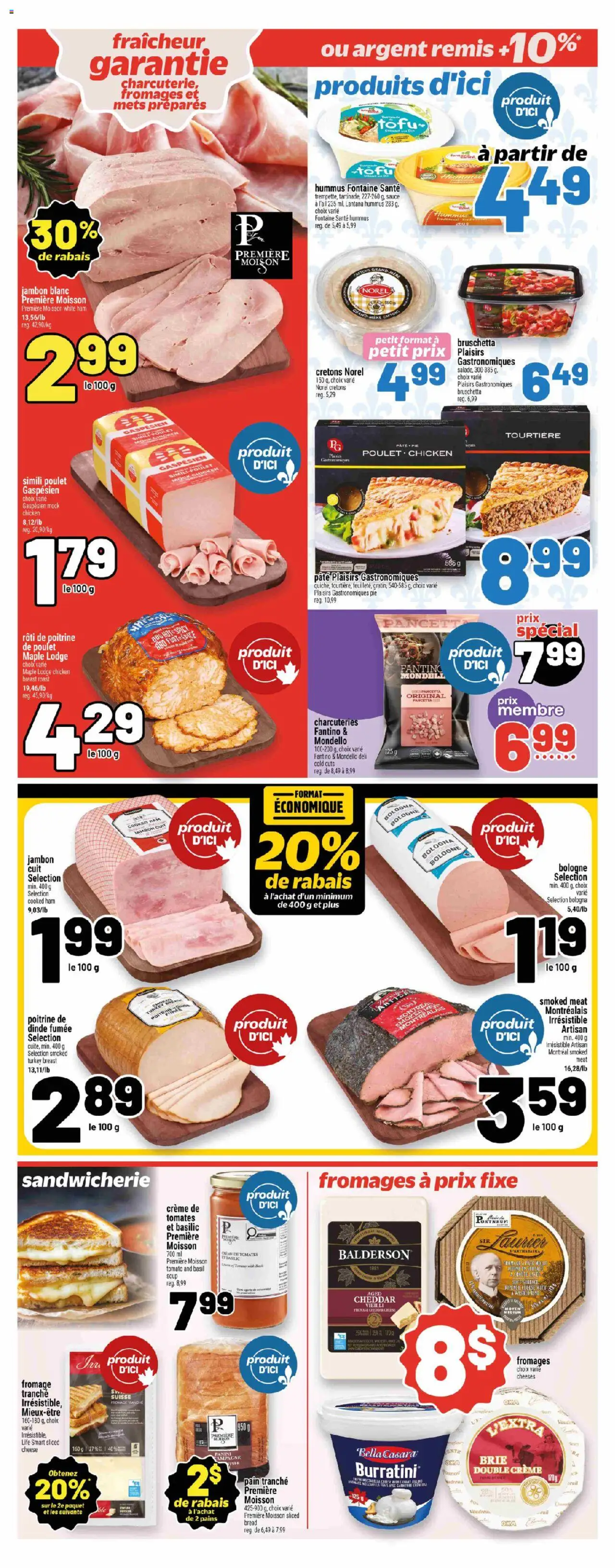 Metro flyer valid from 11.09.2025 | Page: 12 | Products: Turkey, Cheese, Bread, Ham