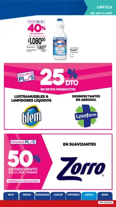 Vista previa La Anonima catálogo válido desde el 20.11.2025 | Página: 30 | Productos: Lustramuebles, Lavandina