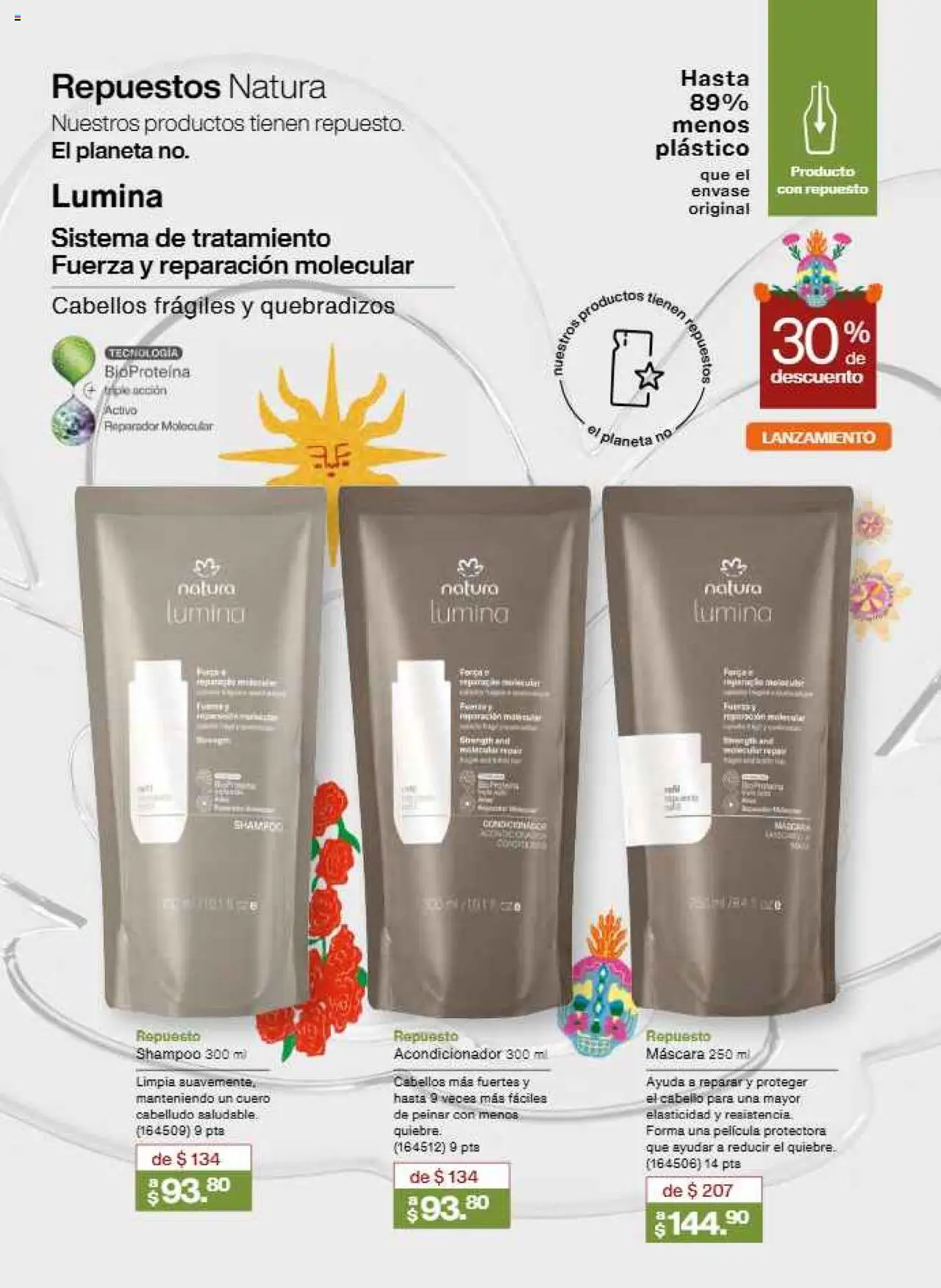 Nuevas ofertas de Natura válidas en toda la República Mexicana desde el 17.09.2025. ¡Encuentra las mejores ofertas en Natura - Campaña 15 2025! | Página: 159 | Productos: Máscara, Acondicionador
