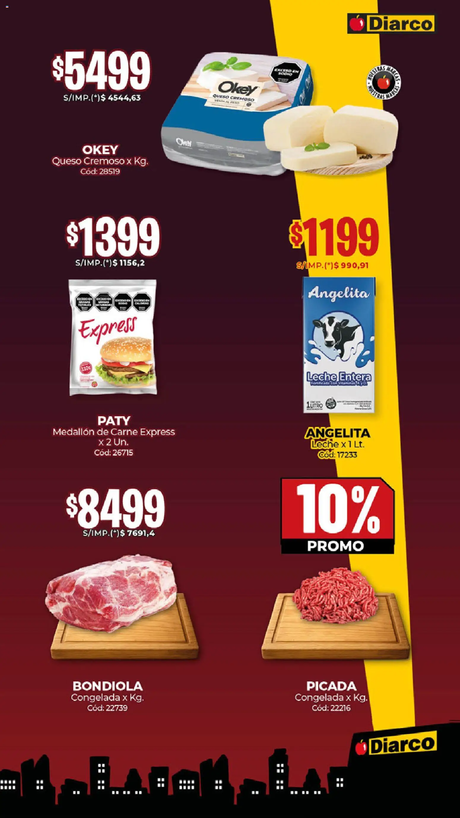 Diarco - Black Friday │ válido desde el 17.11.2025 | Página: 2 | Productos: Leche, Queso